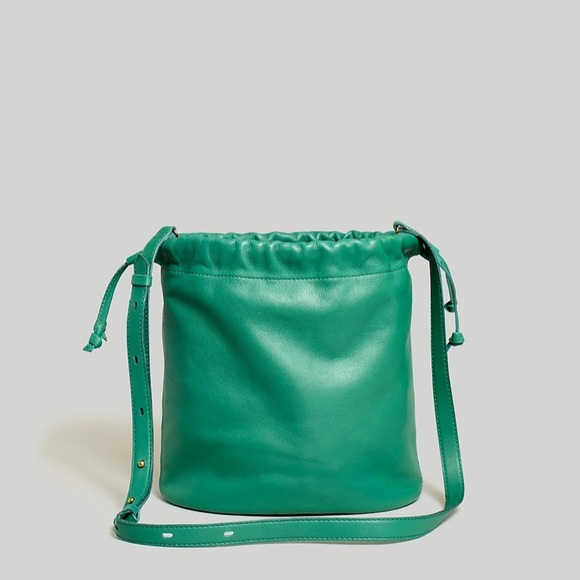 Madwell Handbags - New leather bucket crossbody from Madewell